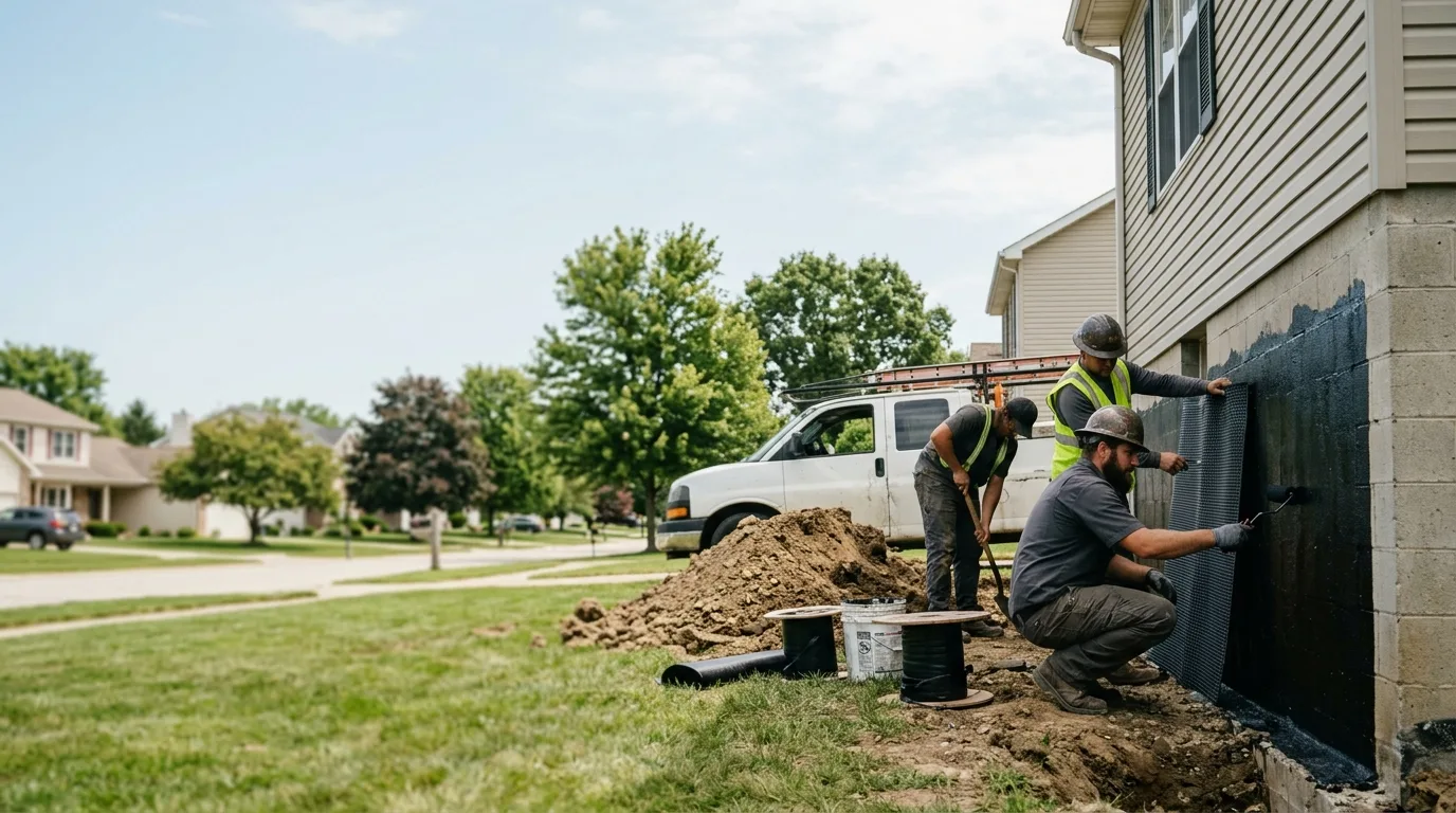 Basement Waterproofing in Muncie, IL near me